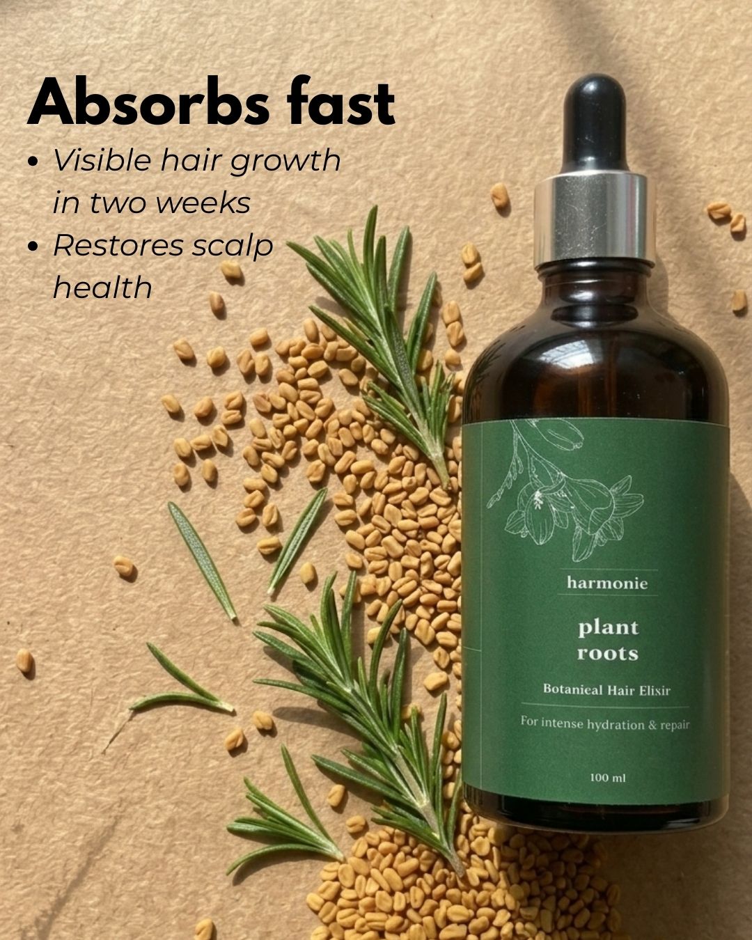 Plant Roots - Scalp Oil