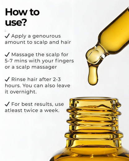 Plant Roots - Scalp Oil