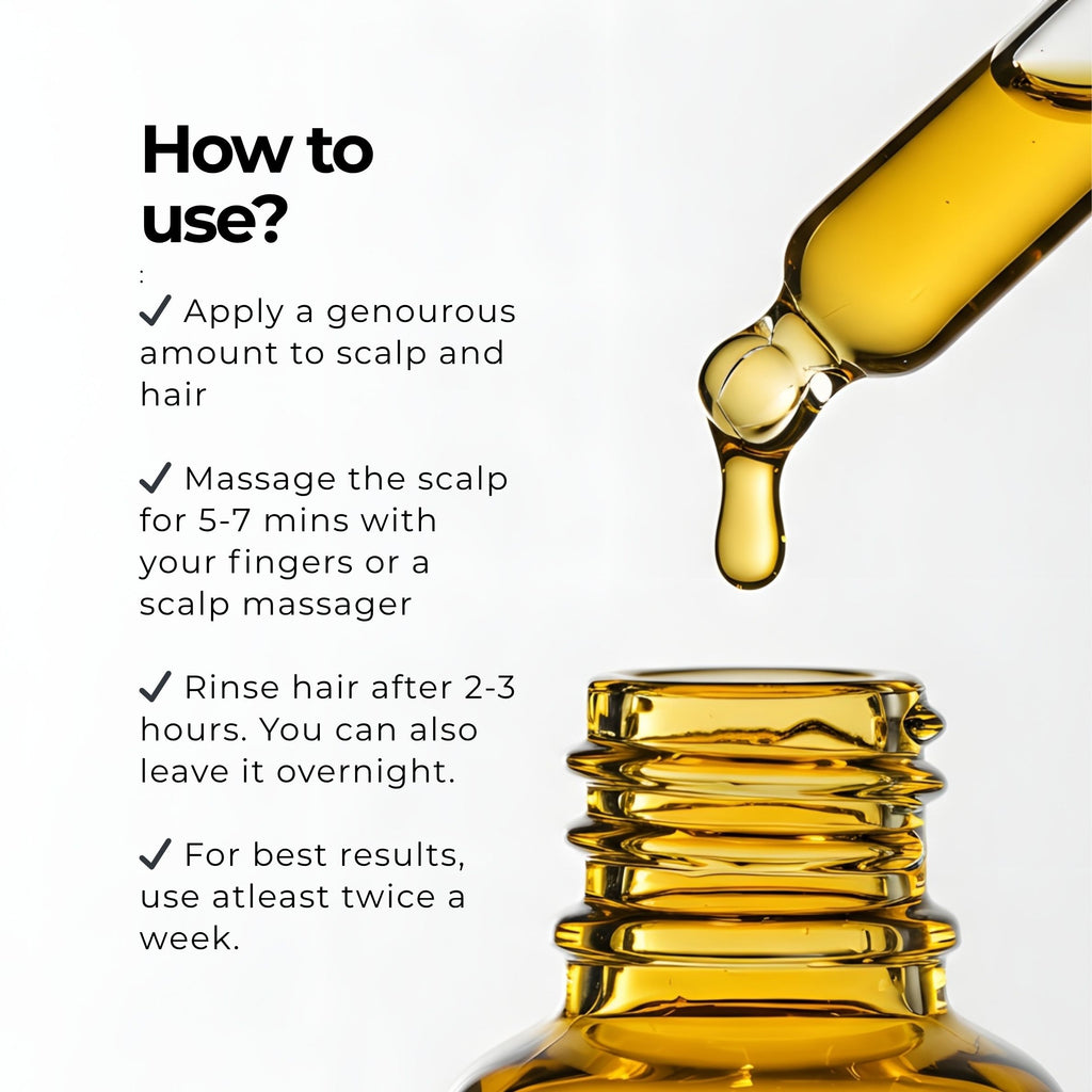 Plant Roots - Scalp Oil